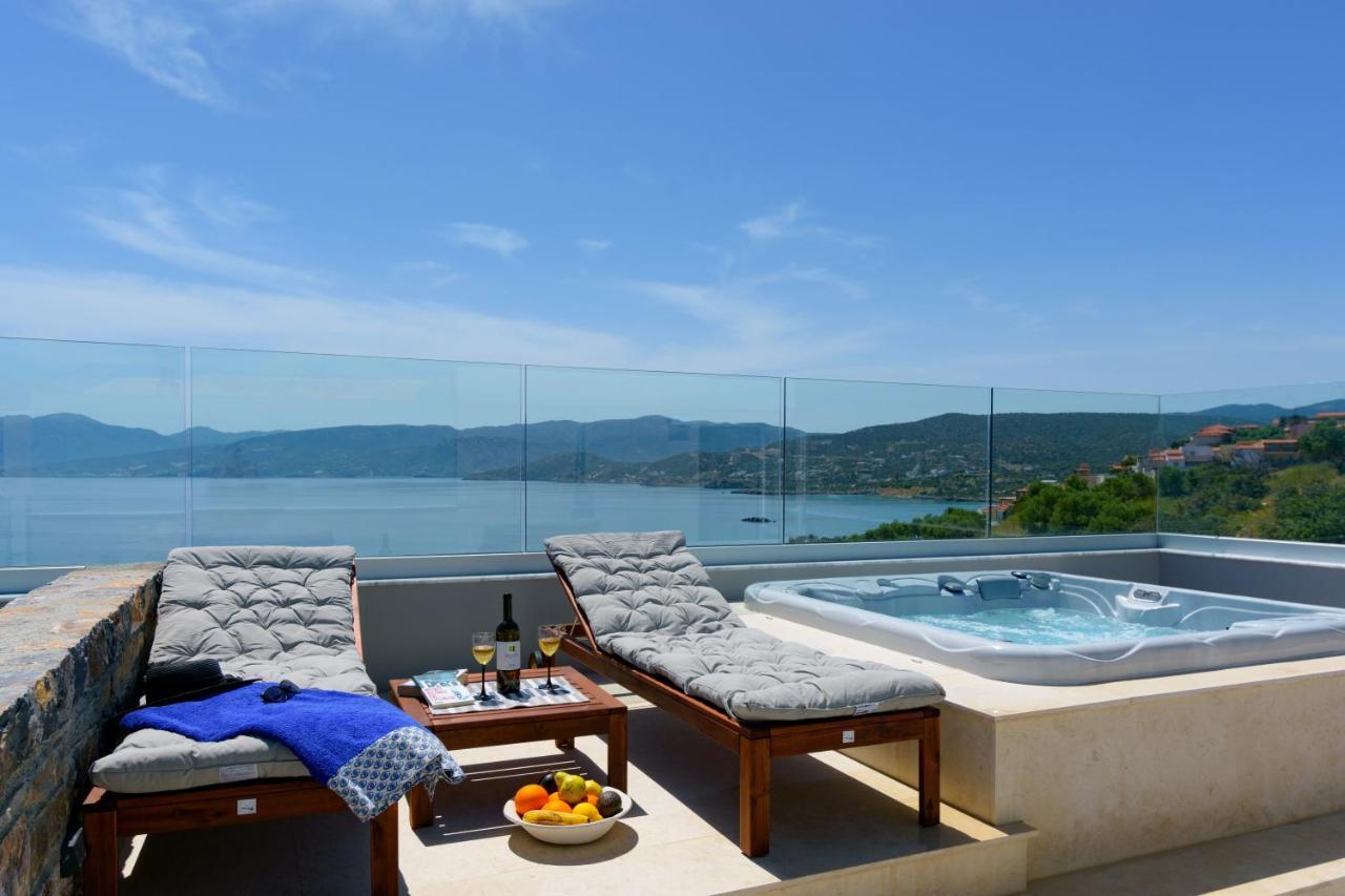 Indigo Luxury Apartment Agios Nikolaos  Luaran gambar