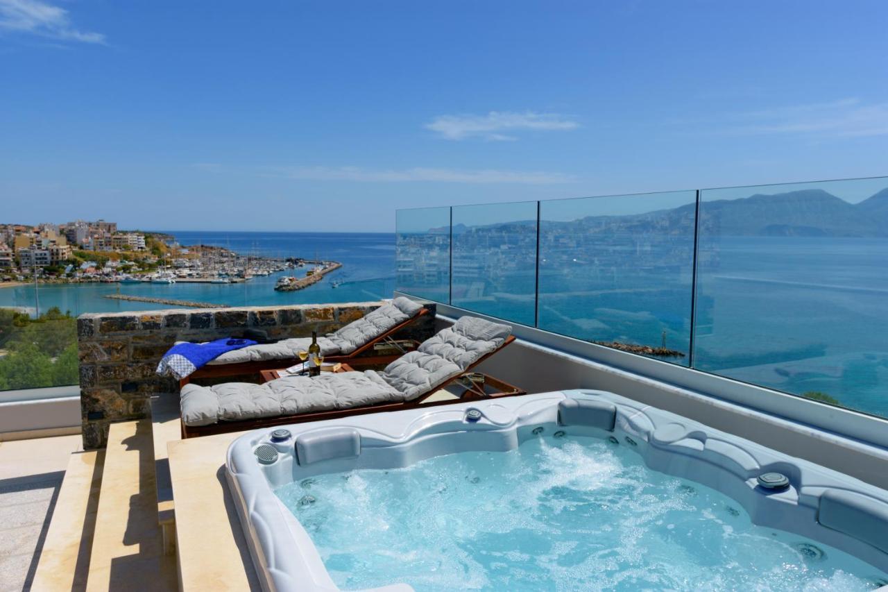 Indigo Luxury Apartment Agios Nikolaos  Luaran gambar