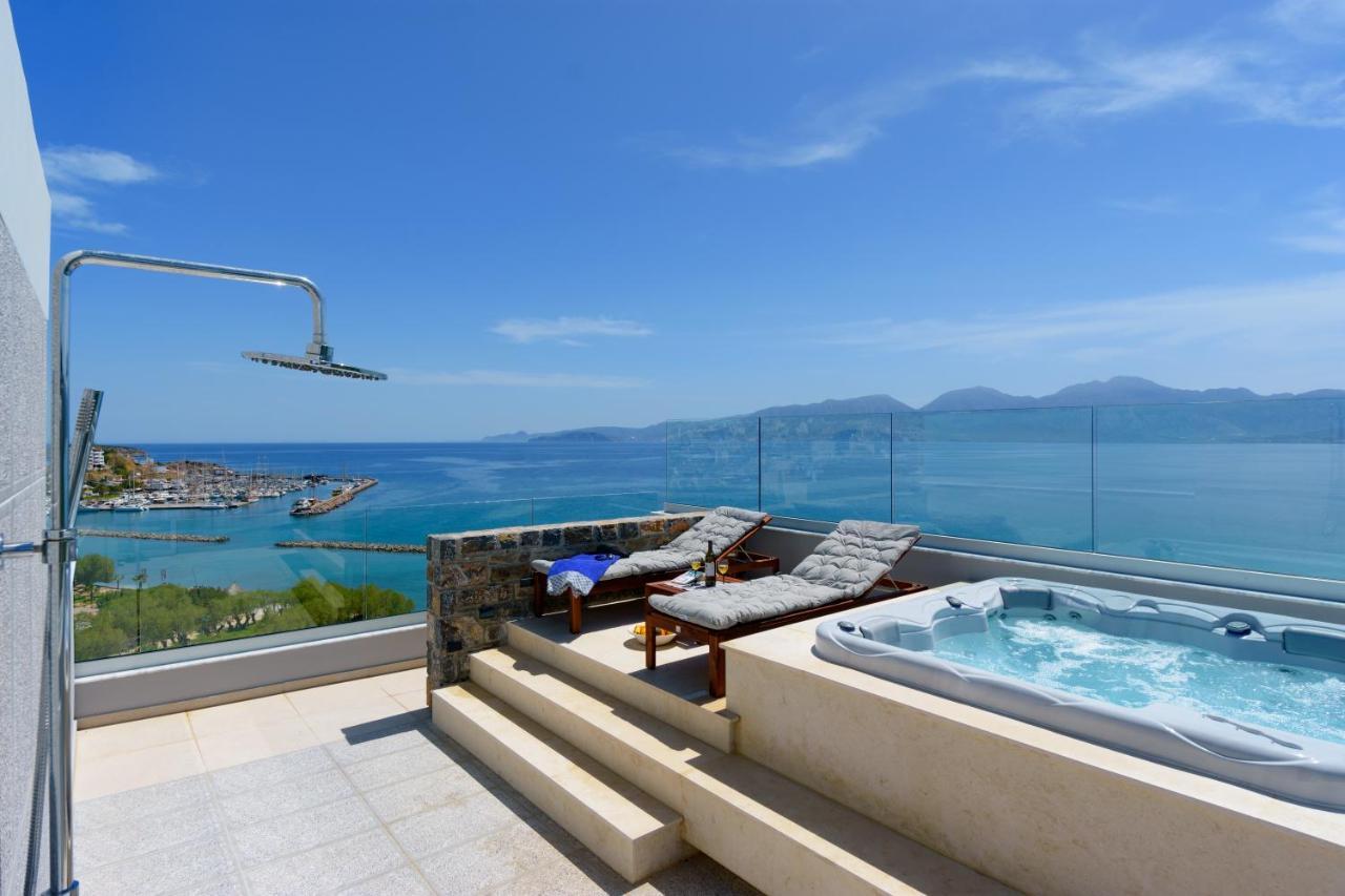 Indigo Luxury Apartment Agios Nikolaos  Luaran gambar